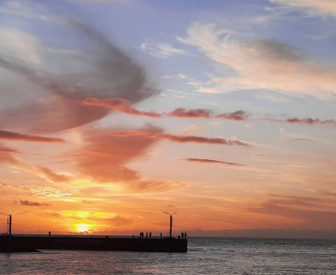 Mer et soleil à la Réunion